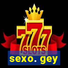 sexo. gey